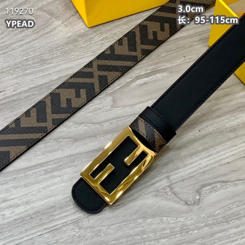 Replica Fendi AAA Quality Belts For Women #1084479 $56.00 USD for Wholesale