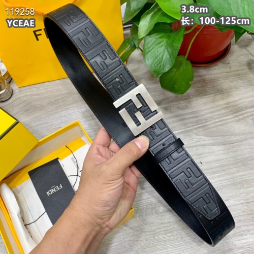 Replica Fendi AAA Quality Belts For Men #1084492 $60.00 USD for Wholesale