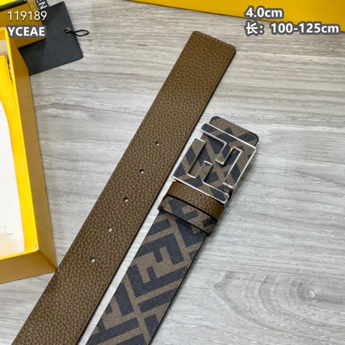 Replica Fendi AAA Quality Belts For Men #1084563 $56.00 USD for Wholesale