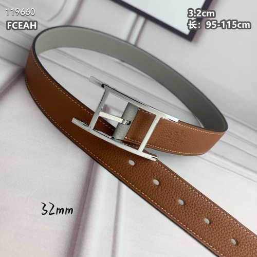 Replica Hermes AAA Quality Belts For Women #1084814 $68.00 USD for Wholesale