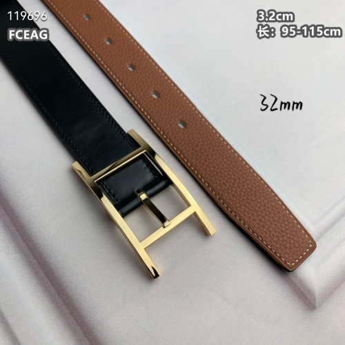 Replica Hermes AAA Quality Belts For Women #1084818 $68.00 USD for Wholesale