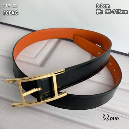 Replica Hermes AAA Quality Belts For Women #1084825 $68.00 USD for Wholesale