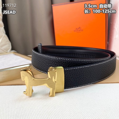 Replica Hermes AAA Quality Belts For Men #1084855 $56.00 USD for Wholesale