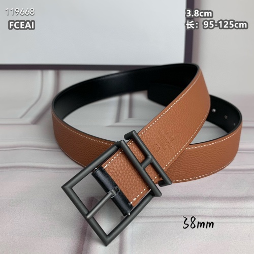 Replica Hermes AAA Quality Belts For Men #1084872 $76.00 USD for Wholesale