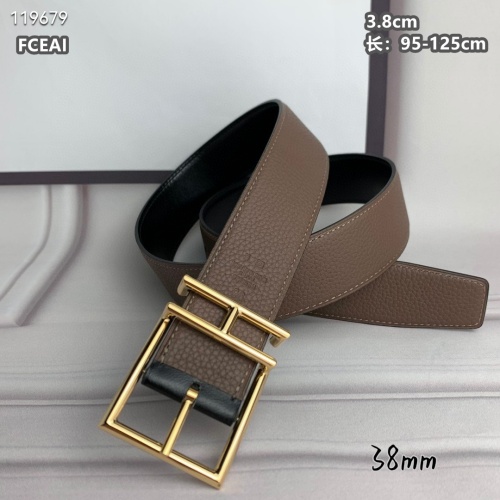 Replica Hermes AAA Quality Belts For Men #1084889 $76.00 USD for Wholesale