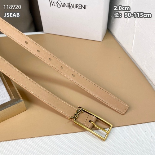 Replica Yves Saint Laurent AAA Quality Belts For Women #1085334 $48.00 USD for Wholesale