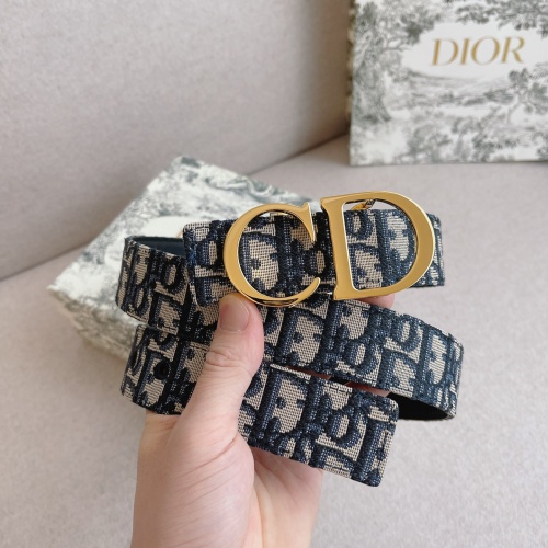 Replica Christian Dior AAA Quality Belts For Men #1085523 $52.00 USD for Wholesale