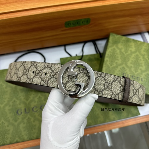 Replica Gucci AAA Quality Belts For Men #1085749 $56.00 USD for Wholesale