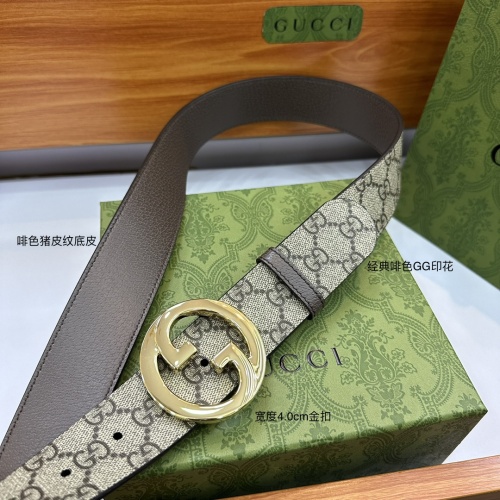 Replica Gucci AAA Quality Belts For Men #1085750 $56.00 USD for Wholesale