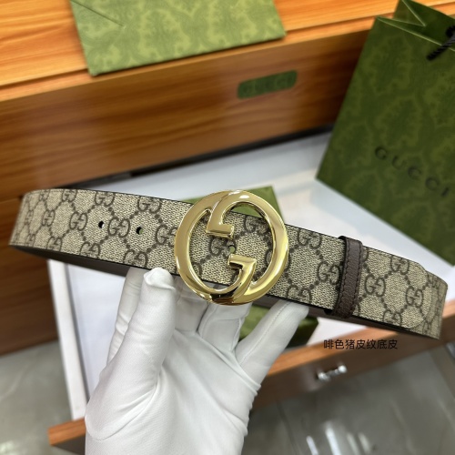 Replica Gucci AAA Quality Belts For Men #1085750 $56.00 USD for Wholesale