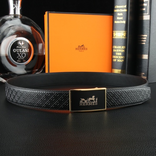 Replica Hermes AAA Quality Belts For Men #1085836 $64.00 USD for Wholesale