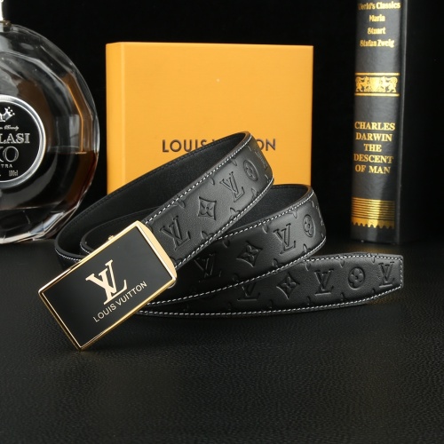 Louis Vuitton AAA Quality Belts For Men #1085871 $64.00 USD, Wholesale Replica Louis Vuitton AAA Quality Belts