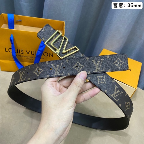 Replica Louis Vuitton AAA Quality Belts For Men #1085974 $56.00 USD for Wholesale