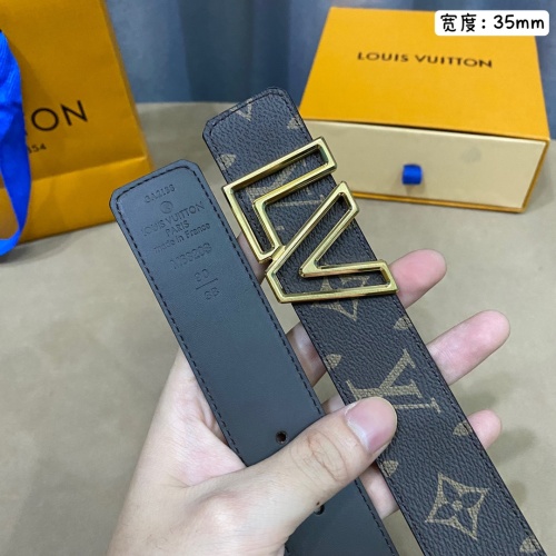 Replica Louis Vuitton AAA Quality Belts For Men #1085974 $56.00 USD for Wholesale