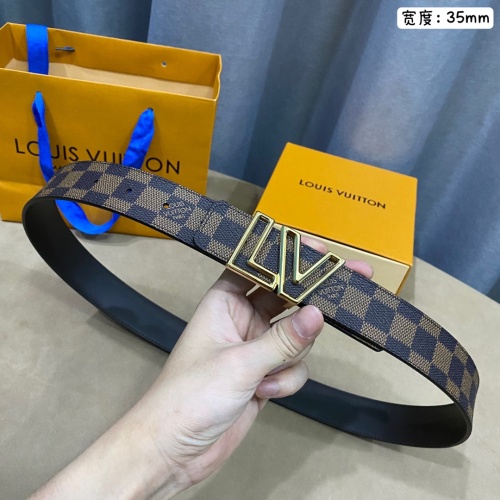 Louis Vuitton AAA Quality Belts For Men #1085976 $56.00 USD, Wholesale Replica Louis Vuitton AAA Quality Belts