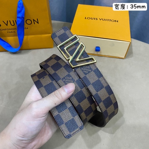 Replica Louis Vuitton AAA Quality Belts For Men #1085976 $56.00 USD for Wholesale