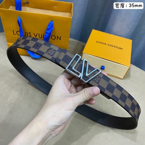 Louis Vuitton AAA Quality Belts For Men #1085977 $56.00 USD, Wholesale Replica Louis Vuitton AAA Quality Belts