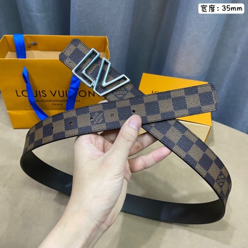 Replica Louis Vuitton AAA Quality Belts For Men #1085977 $56.00 USD for Wholesale