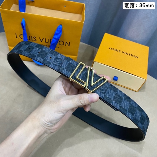 Louis Vuitton AAA Quality Belts For Men #1085978 $56.00 USD, Wholesale Replica Louis Vuitton AAA Quality Belts