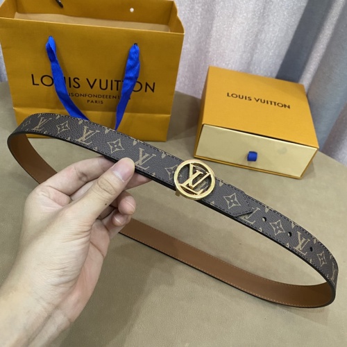 Louis Vuitton AAA Quality Belts For Women #1085993 $56.00 USD, Wholesale Replica Louis Vuitton AAA Quality Belts