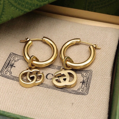 Replica Gucci Earrings For Women #1086084 $27.00 USD for Wholesale