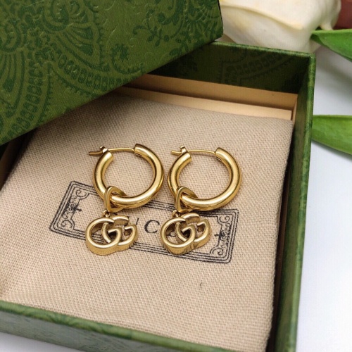 Replica Gucci Earrings For Women #1086084 $27.00 USD for Wholesale