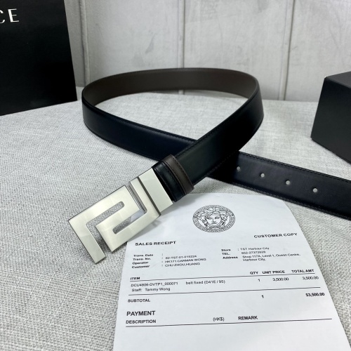 Replica Versace AAA Quality Belts For Men #1086329 $64.00 USD for Wholesale