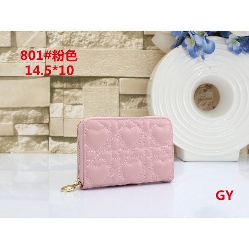 Christian Dior Wallets For Women #1086474 $17.00 USD, Wholesale Replica Christian Dior Wallets