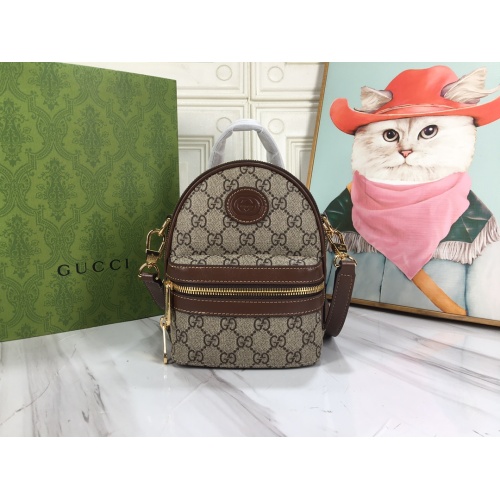 Gucci AAA Quality Backpacks For Women #1086939 $68.00 USD, Wholesale Replica Gucci AAA Quality Backpacks