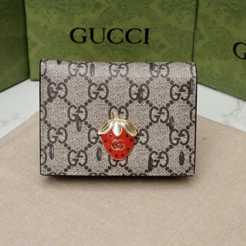 Gucci AAA Quality Wallets For Unisex #1087704 $42.00 USD, Wholesale Replica Gucci AAA Wallets