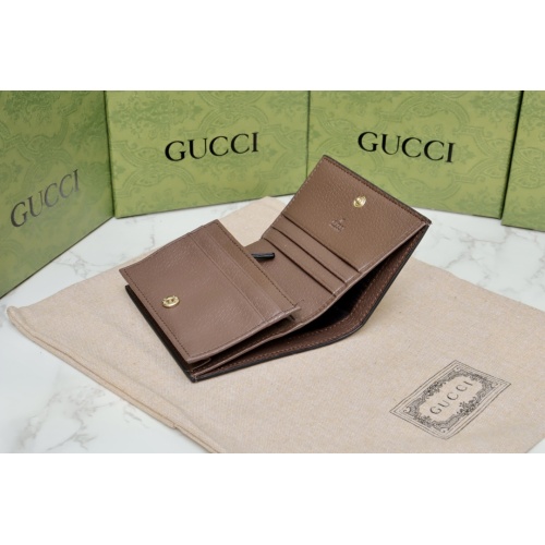 Replica Gucci AAA Quality Wallets For Unisex #1087704 $42.00 USD for Wholesale