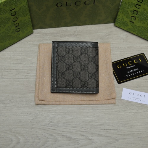 Replica Gucci AAA Quality Wallets For Unisex #1087706 $42.00 USD for Wholesale