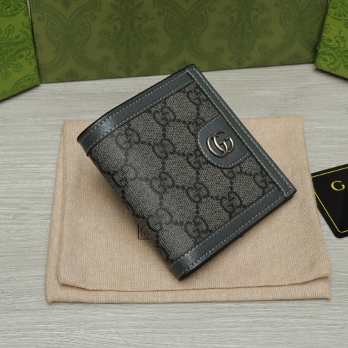 Replica Gucci AAA Quality Wallets For Unisex #1087706 $42.00 USD for Wholesale