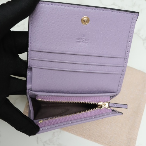 Replica Gucci AAA Quality Wallets For Unisex #1087708 $42.00 USD for Wholesale