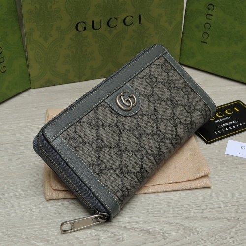 Replica Gucci AAA Quality Wallets For Unisex #1087711 $45.00 USD for Wholesale