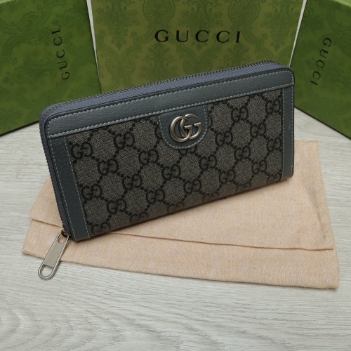 Replica Gucci AAA Quality Wallets For Unisex #1087711 $45.00 USD for Wholesale