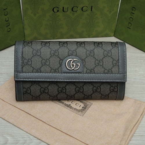 Gucci AAA Quality Wallets For Unisex #1087712 $45.00 USD, Wholesale Replica Gucci AAA Wallets