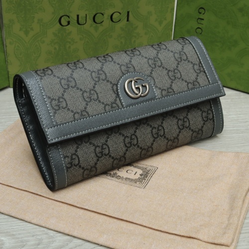 Replica Gucci AAA Quality Wallets For Unisex #1087712 $45.00 USD for Wholesale