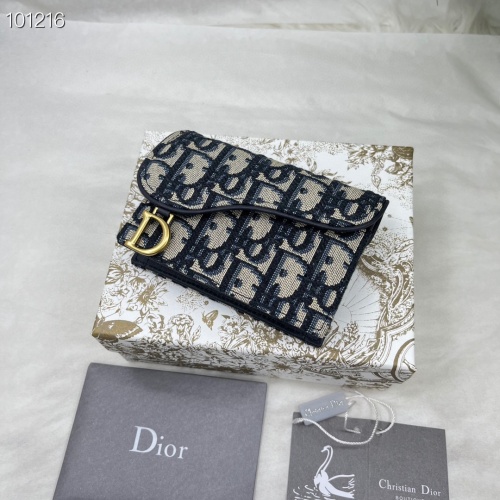 Christian Dior AAA Quality Wallets For Unisex #1087725 $64.00 USD, Wholesale Replica Christian Dior AAA Wallets