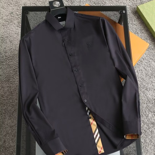 Burberry Shirts Long Sleeved For Men #1087775 $40.00 USD, Wholesale Replica Burberry Shirts