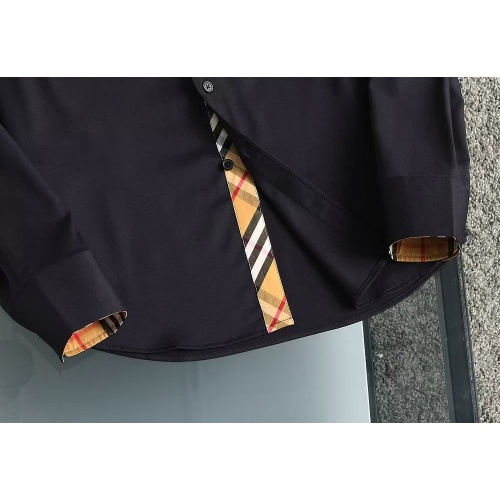 Replica Burberry Shirts Long Sleeved For Men #1087775 $40.00 USD for Wholesale