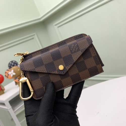 Louis Vuitton AAA Quality Card Case In Red For Women #1087843 $64.00 USD, Wholesale Replica Louis Vuitton AAA+ Quality Wallets