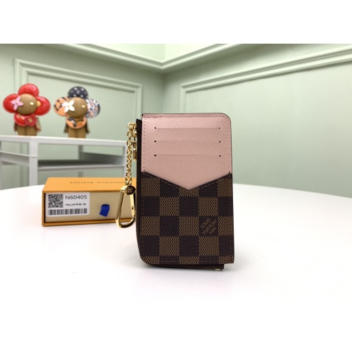 Replica Louis Vuitton AAA Quality Card Case In Pink For Women #1087844 $64.00 USD for Wholesale