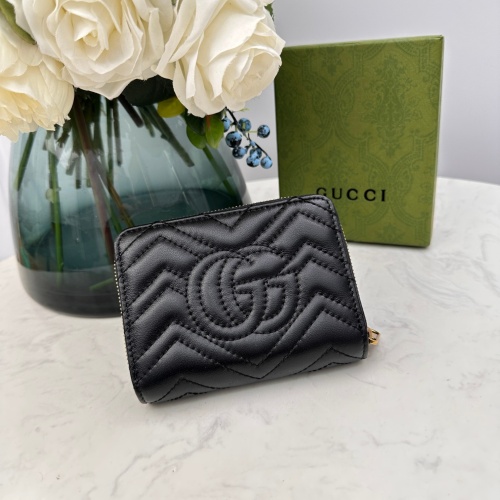 Replica Gucci AAA Quality Wallets For Women #1087864 $45.00 USD for Wholesale