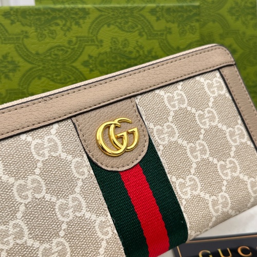 Replica Gucci AAA Quality Wallets For Unisex #1087875 $42.00 USD for Wholesale