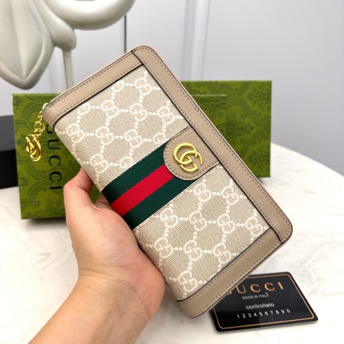 Replica Gucci AAA Quality Wallets For Unisex #1087875 $42.00 USD for Wholesale