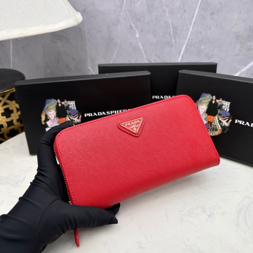 Prada AAA Quality Wallets For Women #1087881 $42.00 USD, Wholesale Replica Prada AAA+ Quality Wallets