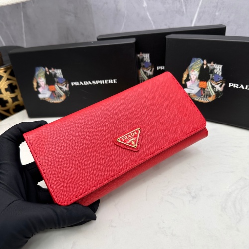 Prada AAA Quality Wallets For Women #1087888 $45.00 USD, Wholesale Replica Prada AAA+ Quality Wallets