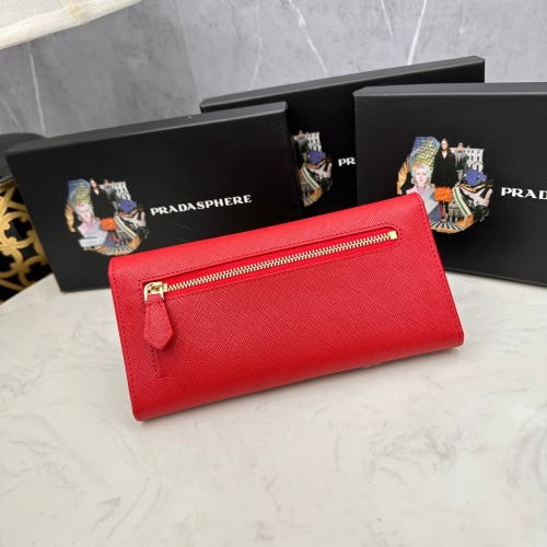 Replica Prada AAA Quality Wallets For Women #1087888 $45.00 USD for Wholesale