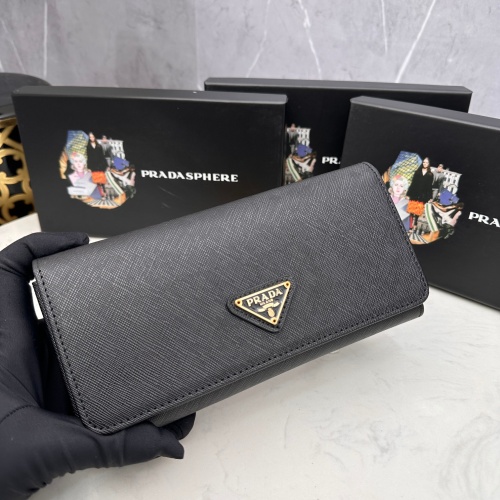 Prada AAA Quality Wallets For Women #1087889 $45.00 USD, Wholesale Replica Prada AAA+ Quality Wallets